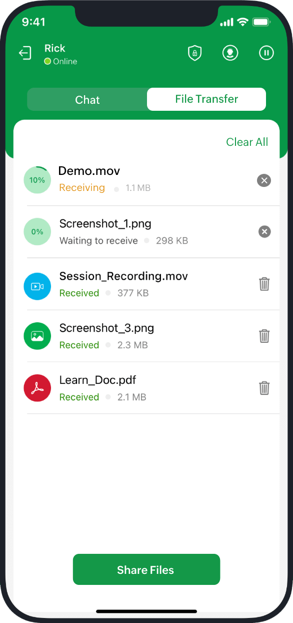 Remote IT support for iOS devices - Zoho Assist